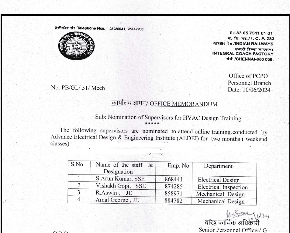 advance Electrical design student